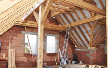 Dragons Hill attic trusses